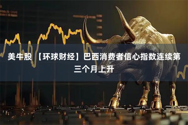 美牛股 【环球财经】巴西消费者信心指数连续第三个月上升