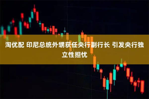 淘优配 印尼总统外甥获任央行副行长 引发央行独立性担忧